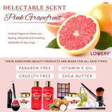 Bath & Body Gift Basket - Pink Grapefruit Cosmetic - 30pc